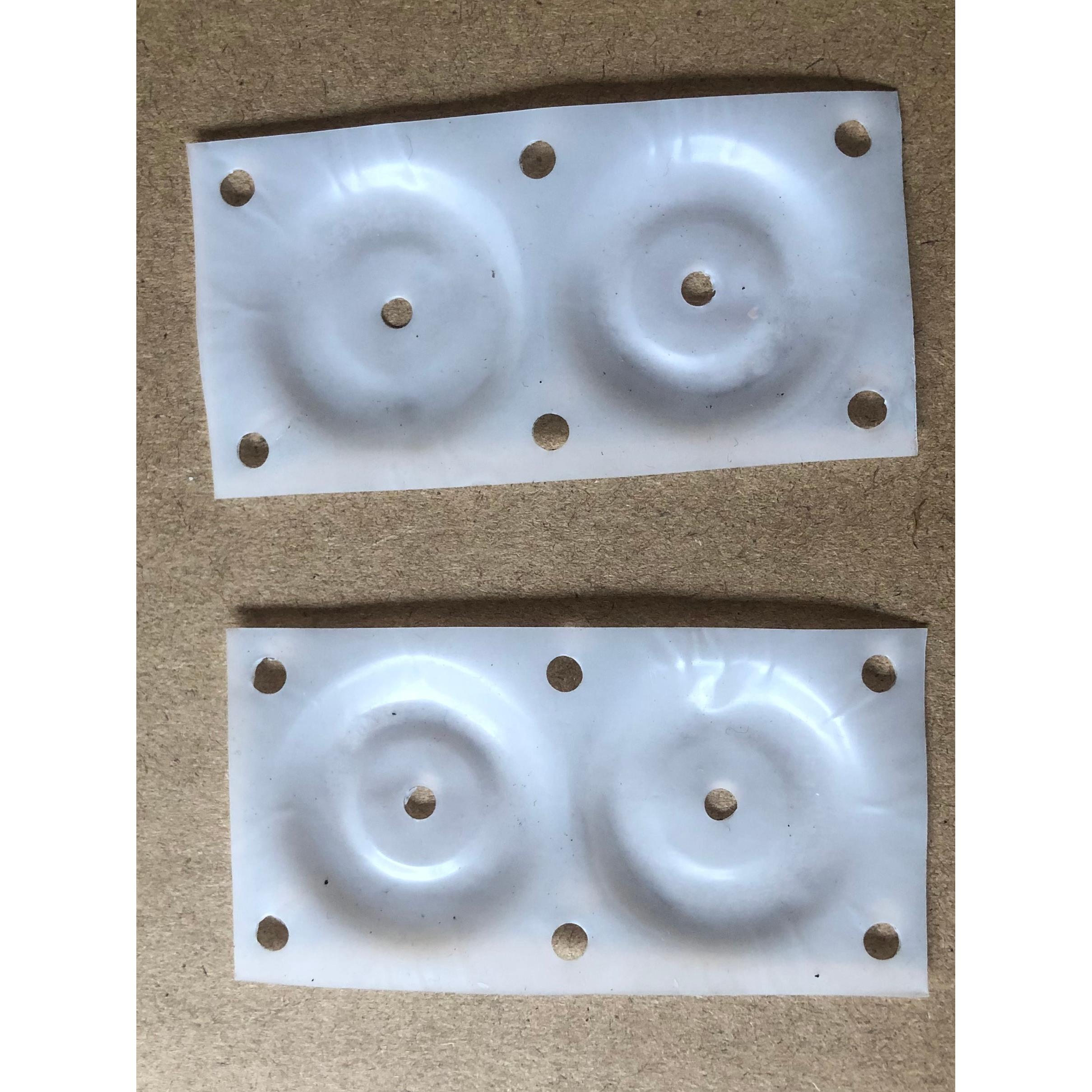 SYSTEC真空泵膜片四氟隔膜片进口特氟龙膜片抽气动泵40*76耐腐蚀