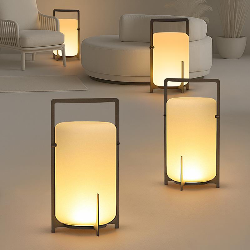 庭院太阳能户外灯充电手提台灯露营氛围餐桌灯露台防水草坪落地灯