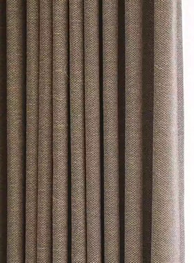 馥居FUJU菱形格窗帘日系现代简约轻奢家居0甲醛遮光卧室客厅遮阳