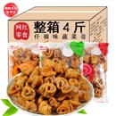 4斤超值 整箱 香脆蔬菜卷怀旧香葱五香味小零食锅巴休闲膨化小包装