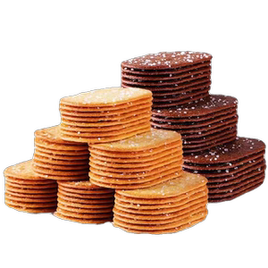 椰奶薄脆饼干早餐糖粒薄饼独立小包装多口味休闲零食小吃整箱食品