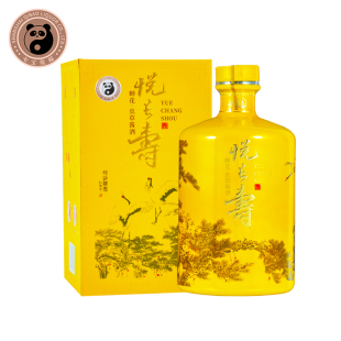七宝熊猫悦长寿蝉花虫草酱香型白酒53度500ml单瓶装