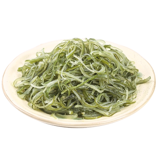 海藻沙拉原料中华海草新鲜裙带菜盐渍海白菜梗丝凉拌海藻丝非即食