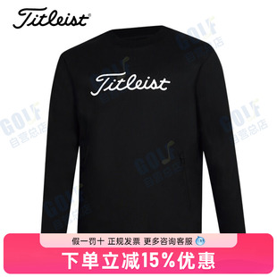 PLAY长袖 T恤圆领卫衣 夹棉风衣24秋季 Titleist泰特利斯高尔夫男装