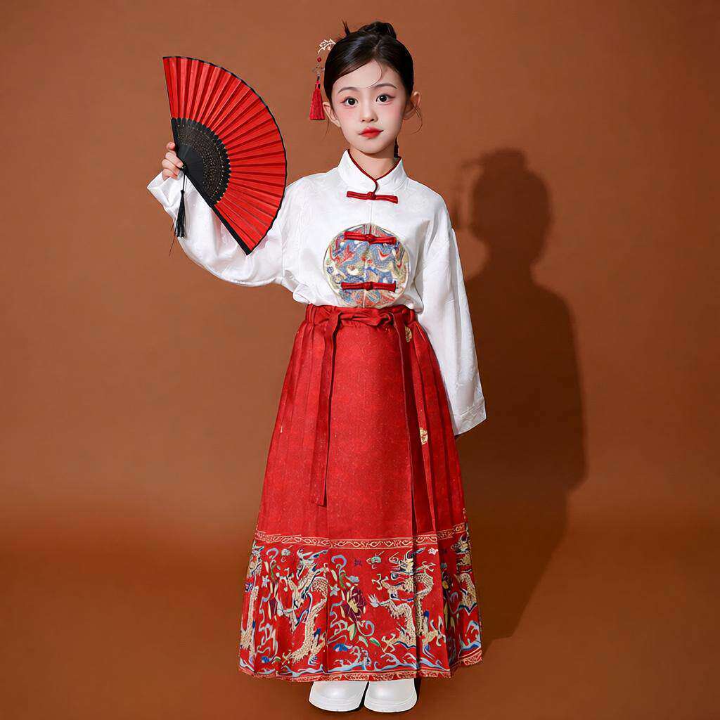 中国风中小学生班服套装出服小学生运动会开幕式服装啦啦队女童