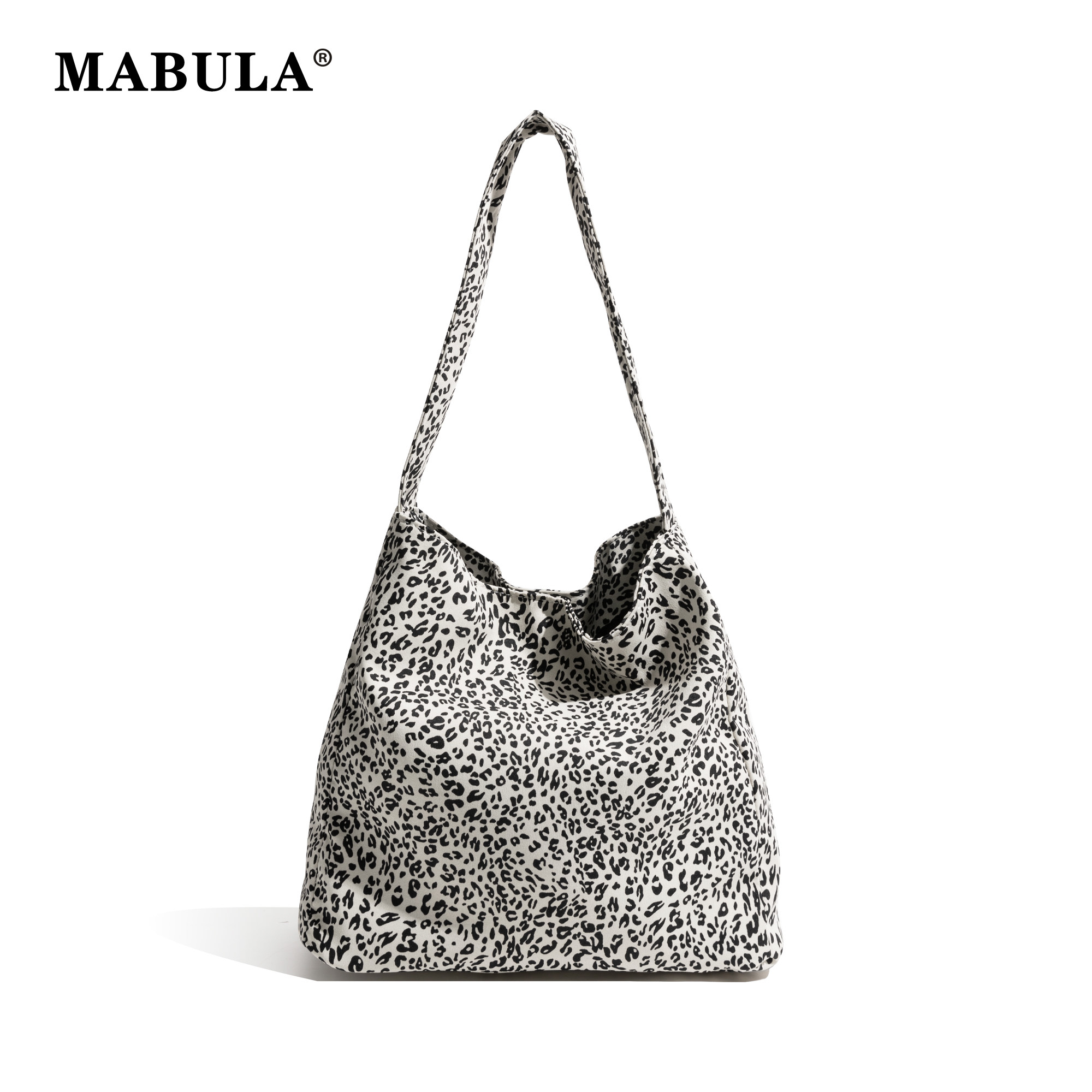 MABULA时尚帆布袋孔孝真宋慧乔同款单肩包2024夏季新款手提托特包