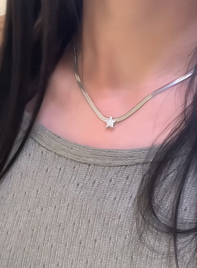 星星高级感学生项链甜酷