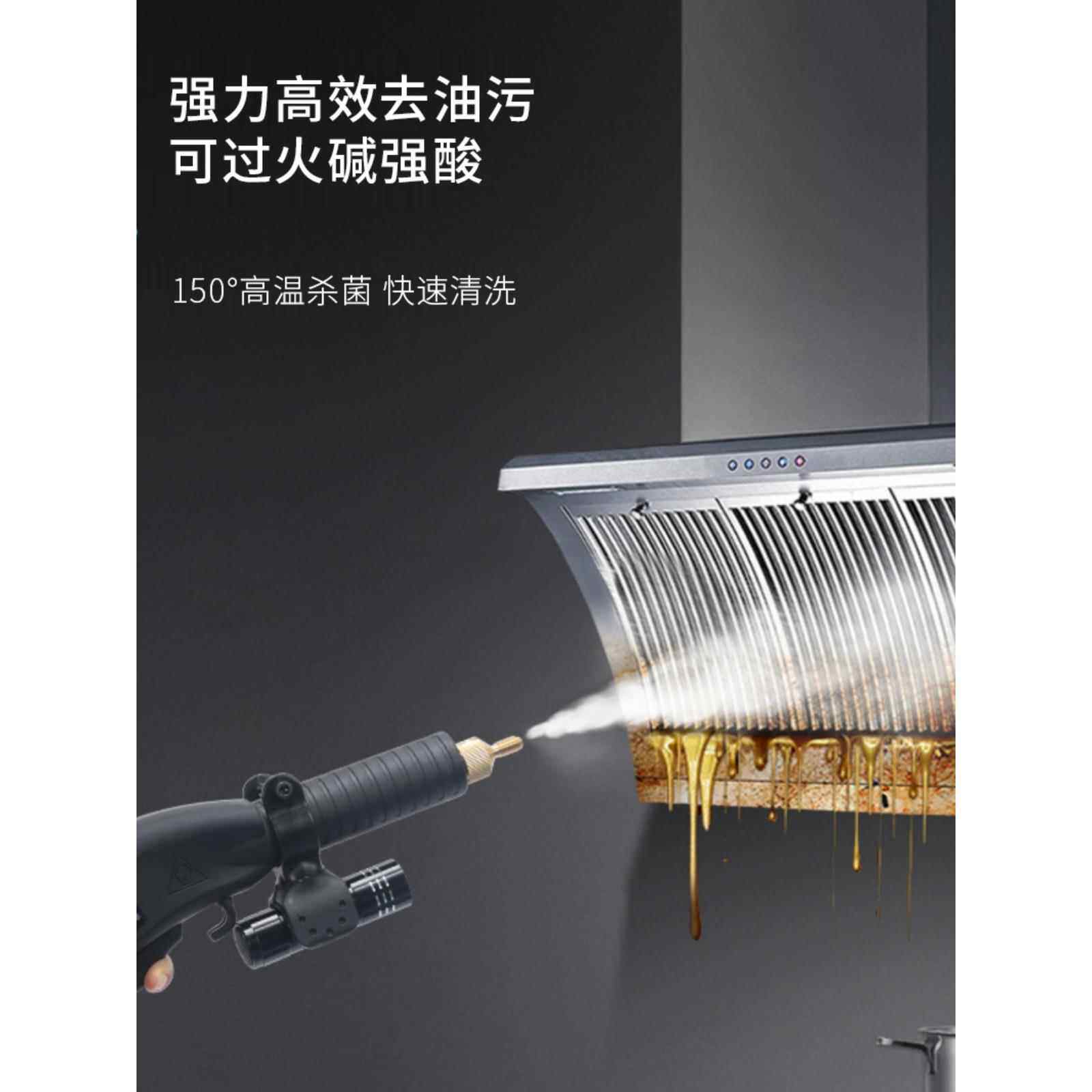 高温蒸汽清洁机高压家电清洗机多功能喷抽一体商 用油烟机空调工具