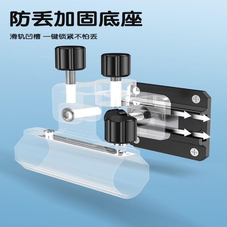 钓箱配件大全鱼护固定器炮台架三件套加厚饵盘拉饵盘支架插片式-封面