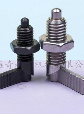 包邮 旋钮柱塞PMXRB10 PMXRM12 M1 0M12 L形粗牙把手分度销ZAU21