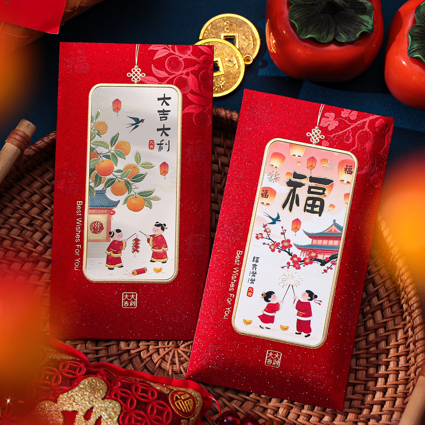 马年2026新款烫金大红包袋贴片创意高档新年利是封过年压岁包厚款,节庆用品/礼品,红包/利是封,淘宝优惠券,粉丝福利购,淘宝优惠卷