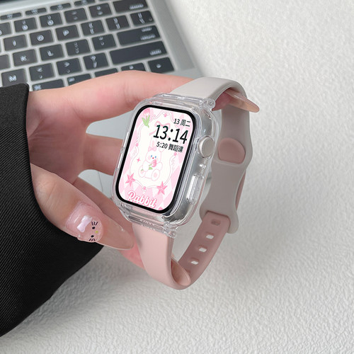 小蛮腰蝴蝶硅胶北想华为fit3表带