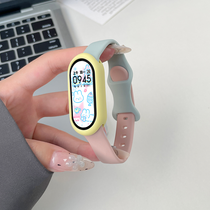 一体硅胶北想小米手环10表带