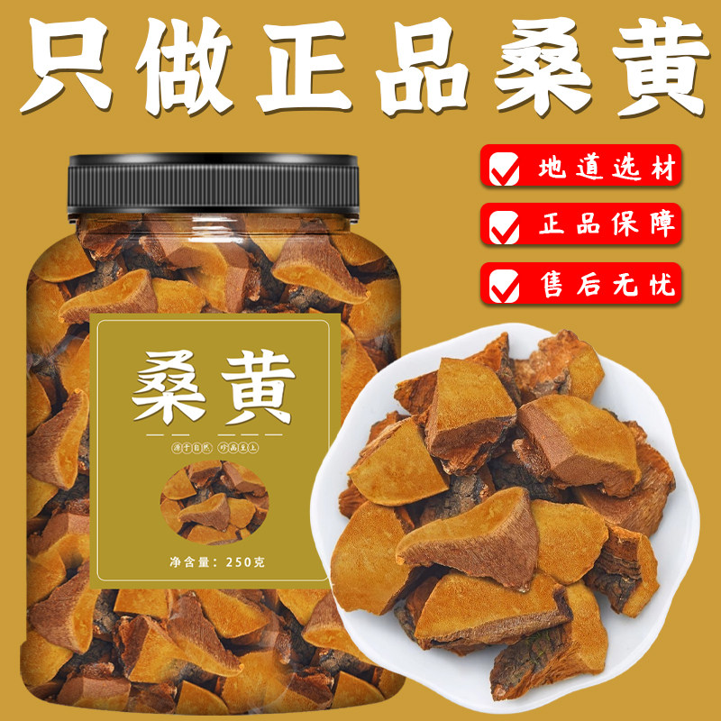长白山真野生桑黄灵芝正品切块整朵打粉片泡茶多年桑树非西藏林芝