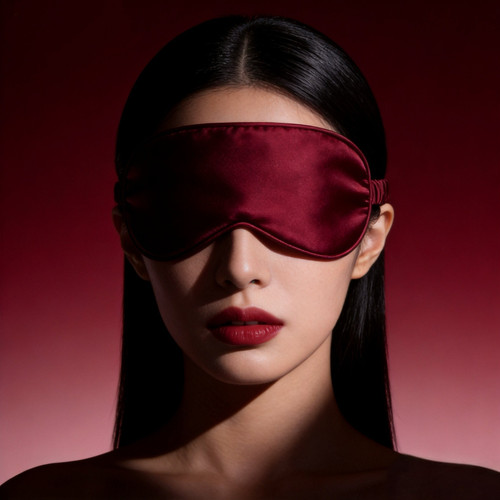 真丝眼罩女遮光睡眠助眠亲肤透气男女通用性感情调黑暗蒙眼禁欲系