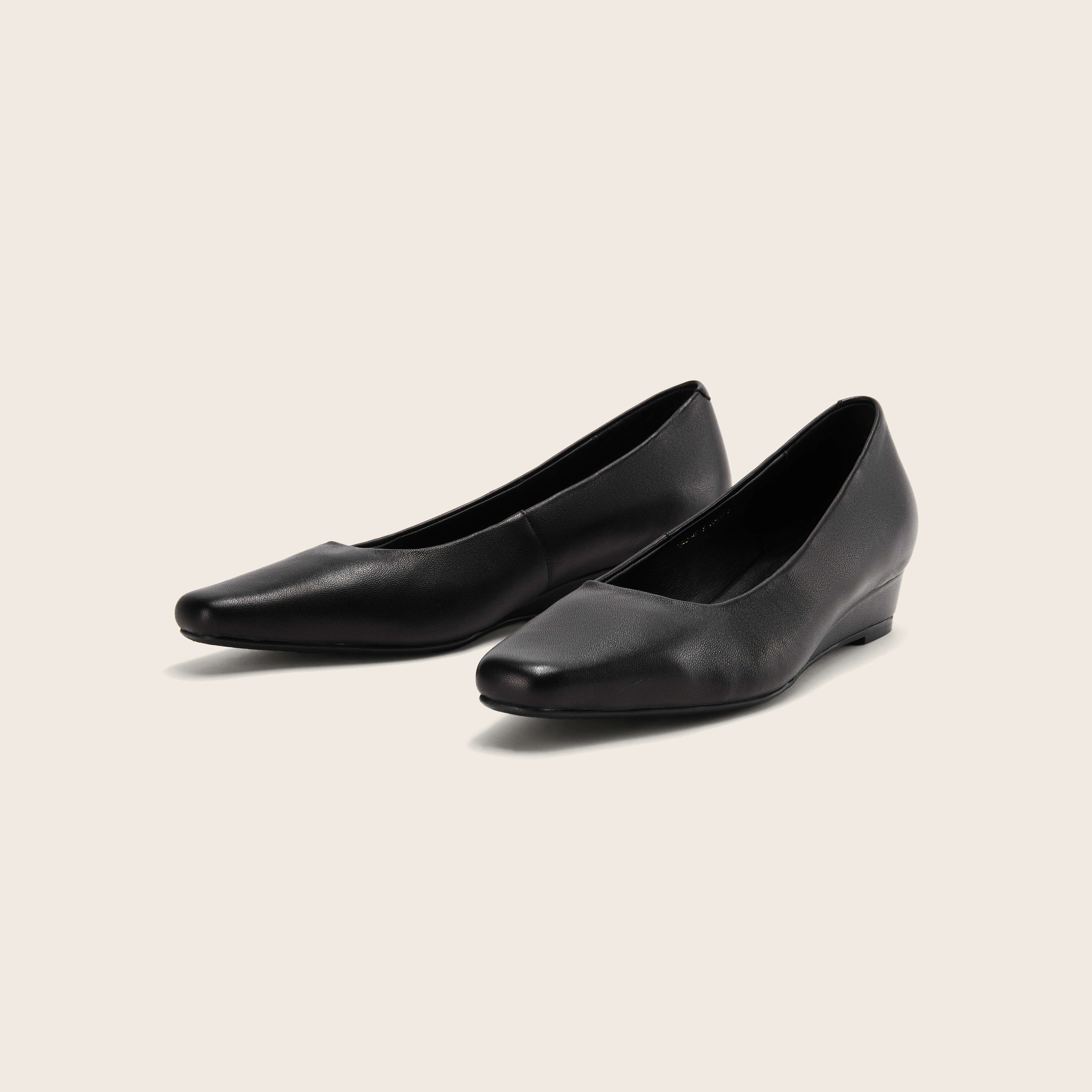 PESCA女鞋一脚蹬真皮浅口单鞋