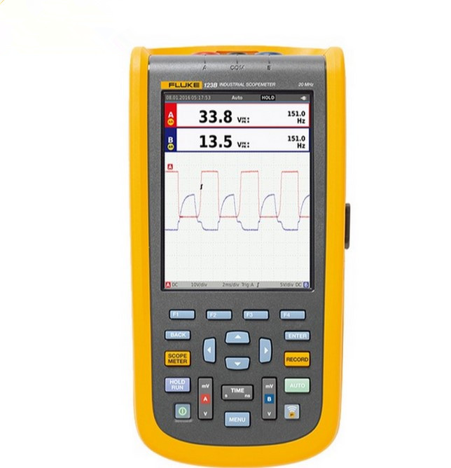 美国Fluke123B示波器福禄克123B/SFluke125工业示波器F125B/S