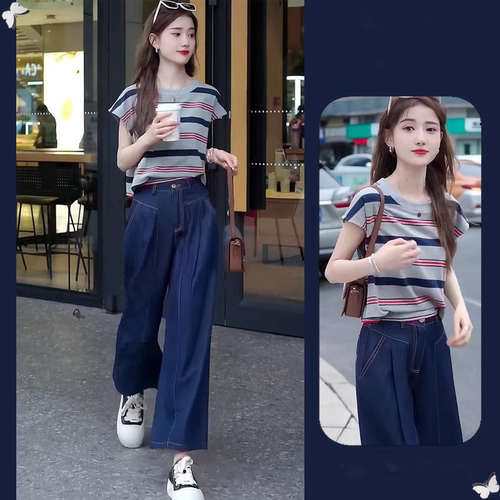 小众不撞款套装夏季新款