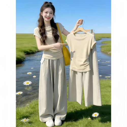 时尚减龄套装女士2026夏季新款