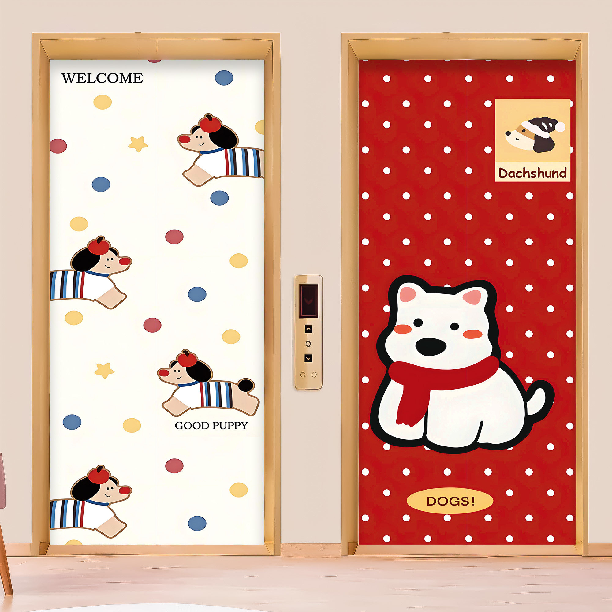 消防栓贴纸装饰遮挡消火栓墙贴改造遮丑柜门贴画水井电井门装饰画,家居饰品,软装墙贴,淘宝优惠券,粉丝福利购,淘宝优惠卷