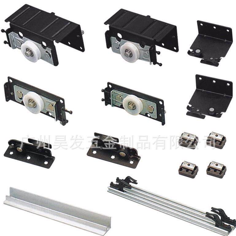 重型外挂趟门滑轮衣柜外挂轮轻便轮吊挂式大衣橱柜移门轮2门