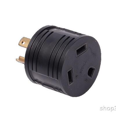 发电机适配器插头至RV30安培,NEMAL5-30P至NEMATT-30R锁定