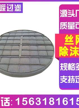 聚丙烯除雾器pp丝网除沫器气液分离除雾网带格栅丝网除雾器破沫器