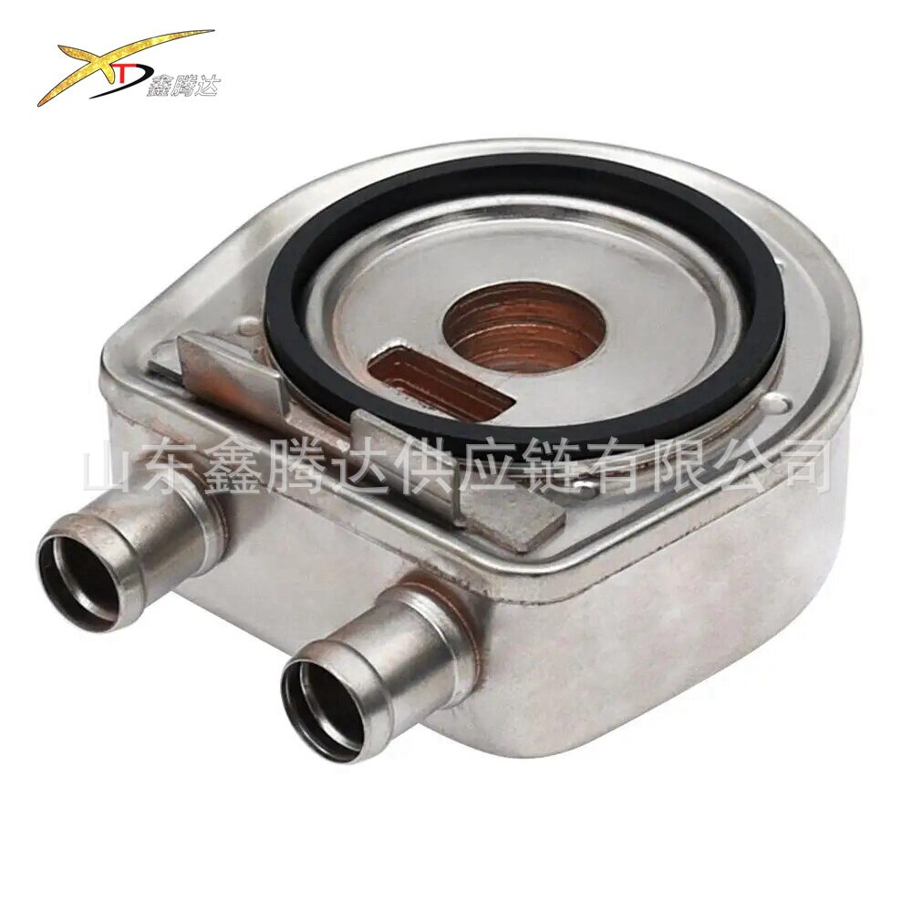 2641027000 26410-27000 适用于现代伊兰特机油散热器机虑底座