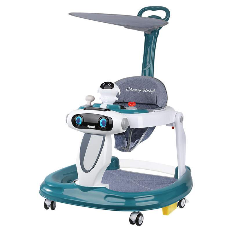 婴儿宝宝学步车仿O型推车助步车可坐可推多功能手推车babywalker