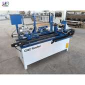 数控圆棒圆木开孔机全自动小型圆棍打眼机木桌椅板凳腿钻孔机