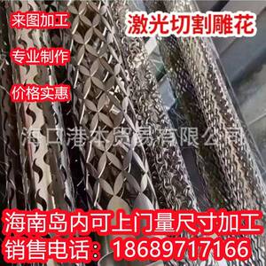 海口太钢现货201316L不锈钢装饰管材文昌市304不锈钢圆管拉丝镜