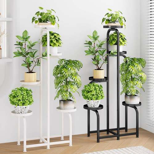 花架子阳台专用植物放置架落地铁艺多层可移动展示置物架客厅花架