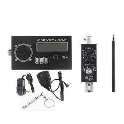 跨境开源USDX QRP 短波无线电收发器 SDR Transceiver 8波段 USDR