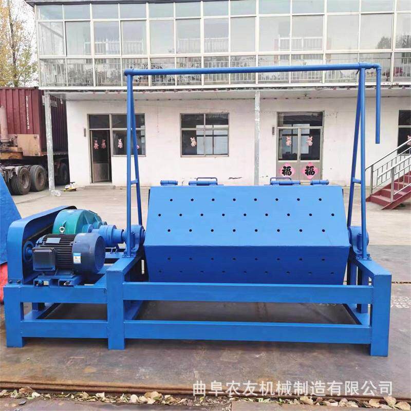 火烧铁六角滚筒抛光机去毛刺除锈研磨机大型鹅暖石倒角机