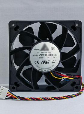 QFR1212HE-00120386.4A12V12cm12厘米暴力大风量散热风扇