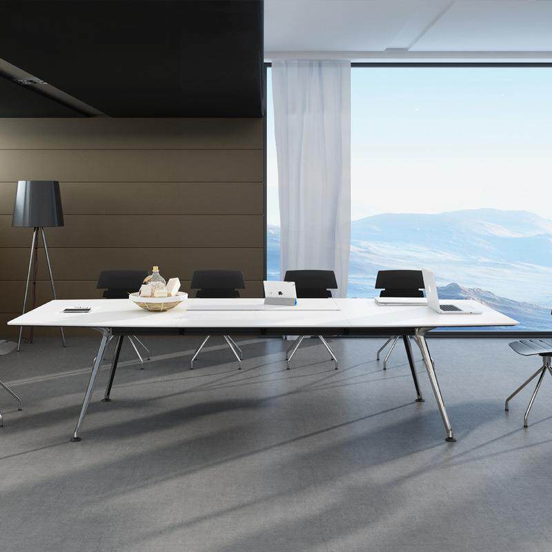 办公家具设计师会议桌简约现代长条桌洽谈桌员工培训桌椅办公桌椅