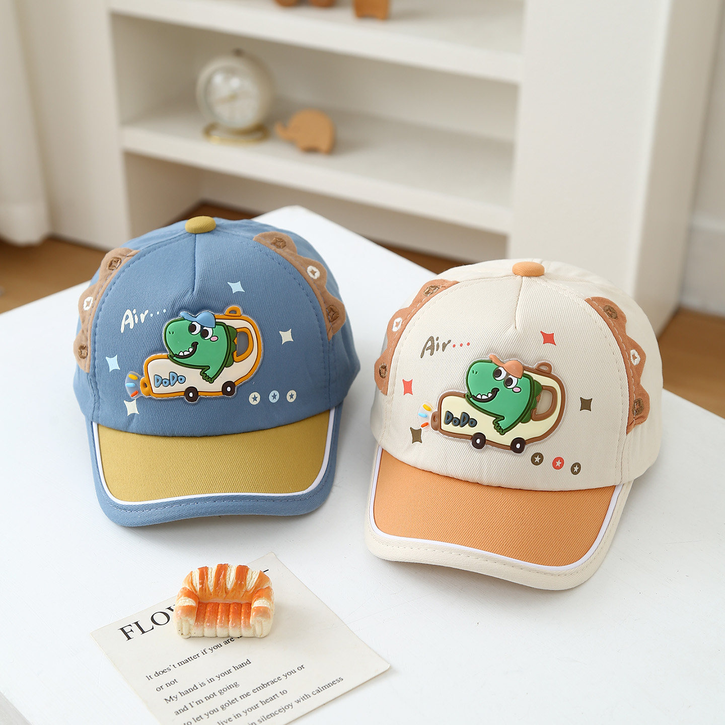 宝宝帽子卡通恐龙棒球帽男女童春秋季可爱鸭舌帽宝宝遮阳防晒帽子,童装/婴儿装/亲子装,帽子,淘宝优惠券,粉丝福利购,淘宝优惠卷