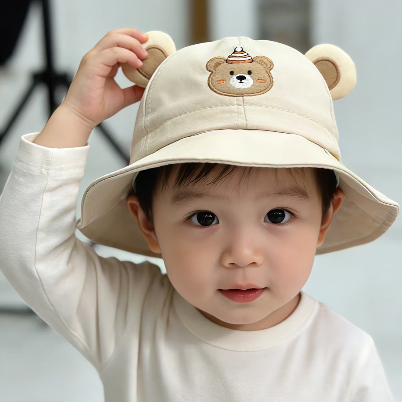 宝宝帽子春秋款可爱男女宝宝渔夫帽夏款婴儿盆帽遮阳防晒薄款透气,童装/婴儿装/亲子装,帽子,淘宝优惠券,粉丝福利购,淘宝优惠卷