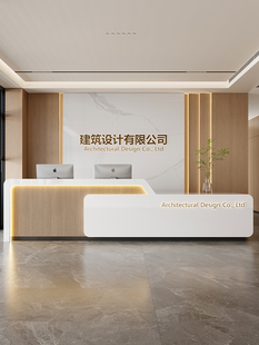烤漆公司前台接待台医院导诊台口腔诊所吧台收银台美容院前台定制