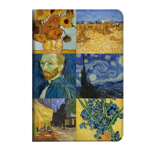 梵高杏花适用ipad7油画9.7寸ipadair3/2创意pro12.9保护套2020/19苹果mini1/4/2皮套迷你310.5爱派平板壳5/6