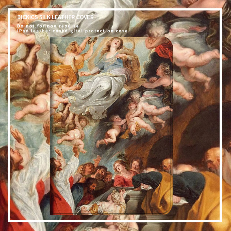 苹果天使带笔槽平板手绘保护套