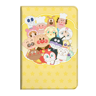 面包超人ipadmini6适用2021pro11三折8新款10.2寸带笔槽air4/2保护套20/19苹果mini5迷你3壳10.5平板套5简约6