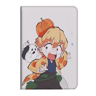 善逸适用ipad2022三折式air5新款10.2卡通2021可爱平板保护套pro11带笔槽mini6苹果9.7英寸2021壳18鬼灭之刃