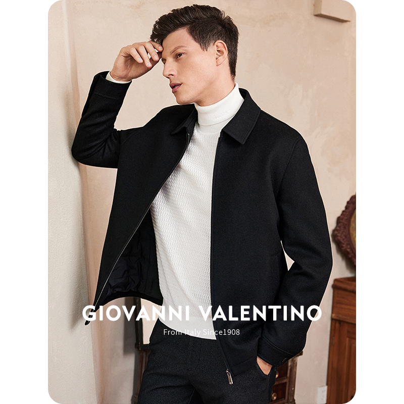 GIOVANNIVALENTINO绵羊毛呢大衣