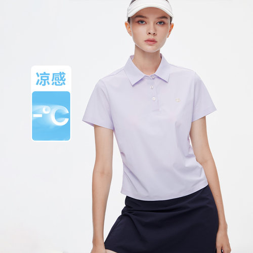 卓凡尼·华伦天奴凉感防晒POLO衫