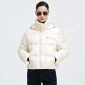 VALENTINO女士冬季 新短款 羽绒服经典 GIOVANNI 时尚 气质百搭面包服