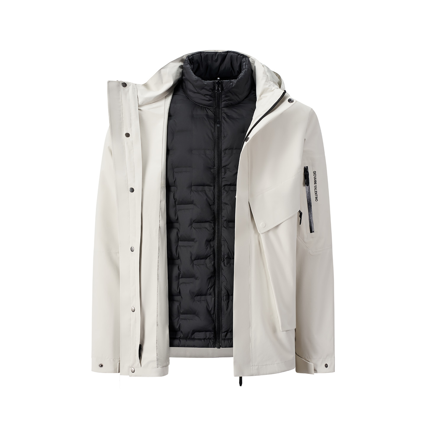 卓凡尼·华伦天奴户外三防羽绒服