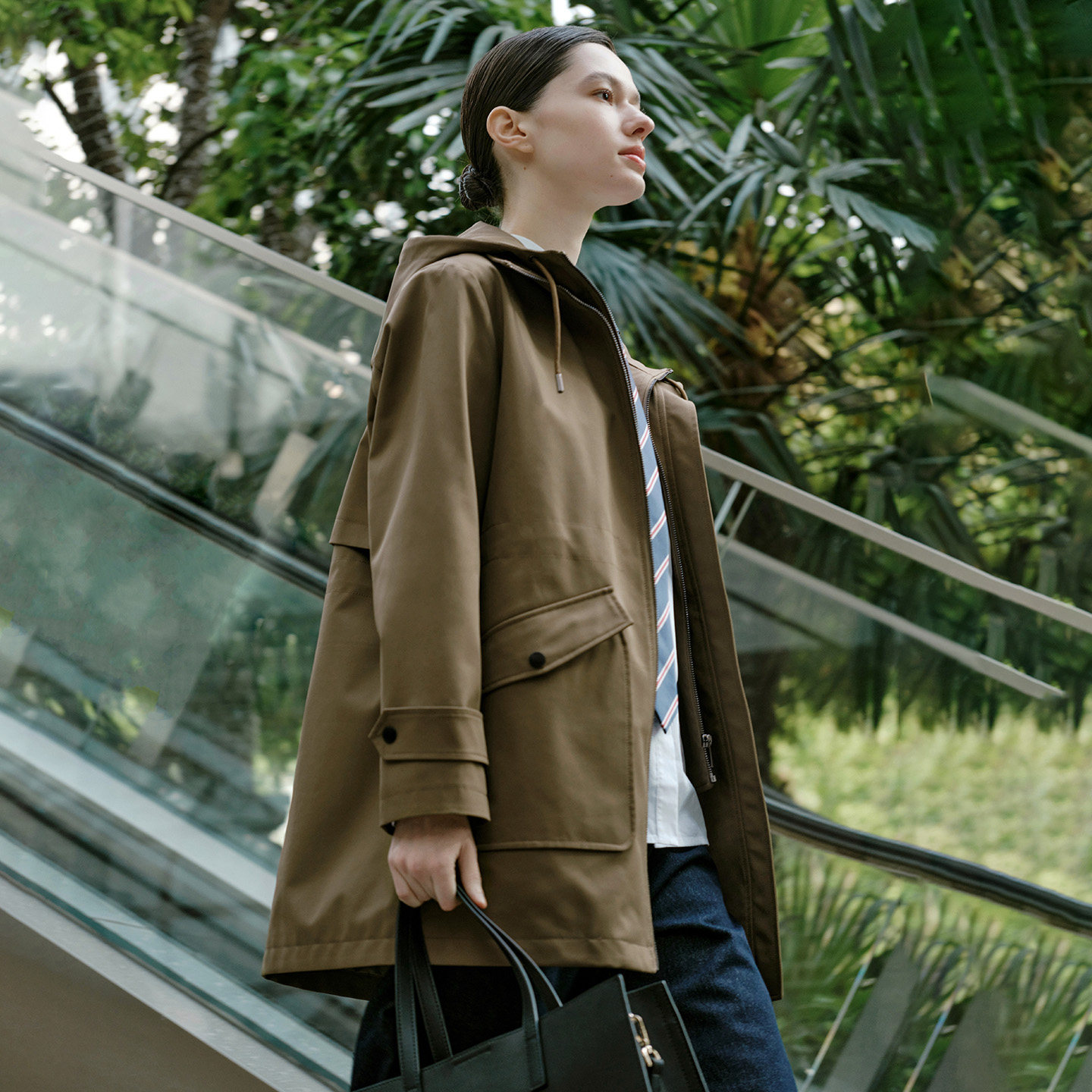 卓凡尼·华伦天奴女士羽绒服风衣