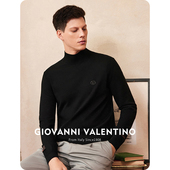 针织衫 男半高领毛衣 VALENTINO2024秋冬新款 长袖 全羊毛 GIOVANNI