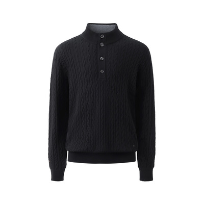 卓凡尼·华伦天奴全羊毛针织衫